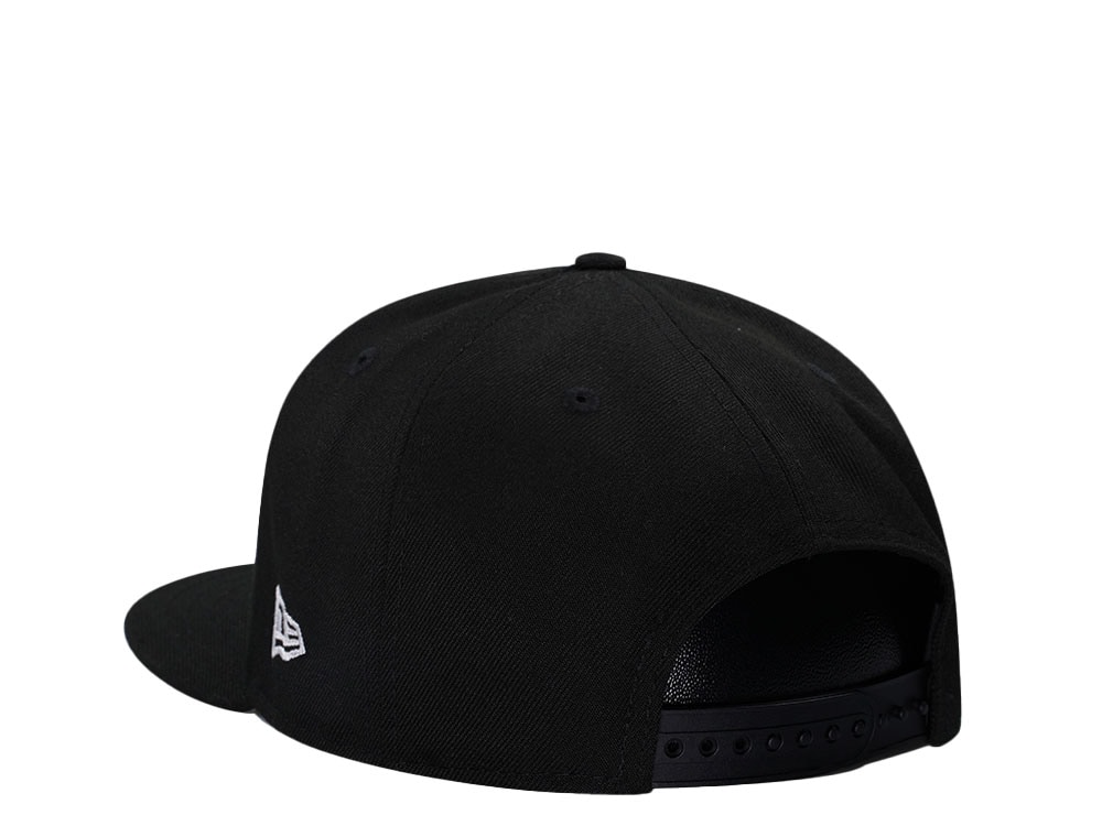 New Era Chicago White Sox Black Metallic Edition 9Fifty Snapback Hat