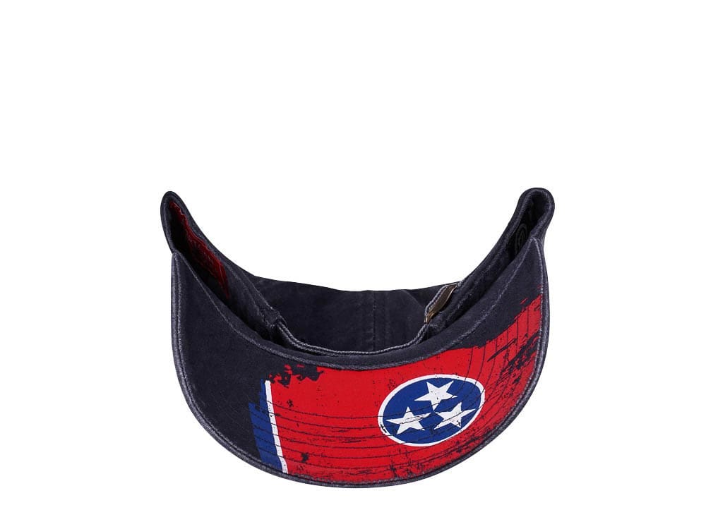 American Needle Nashville Predators Print Navy Vintage Casual Strapback Hat