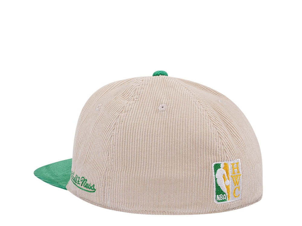Mitchell & Ness Seattle Supersonics All Star 1994 Two Tone Hardwood Classic Cord Edition Dynasty Fitted Hat