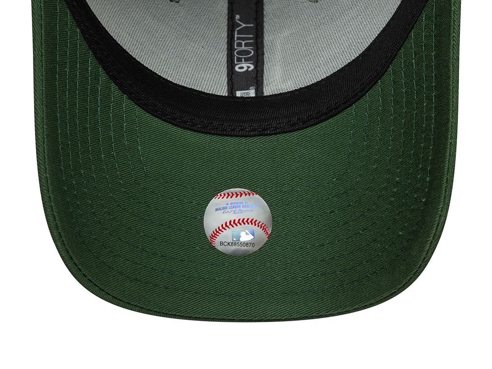 New Era Los Angeles Dodgers League Essential Dark Green Edition 9Forty Strapback Cap