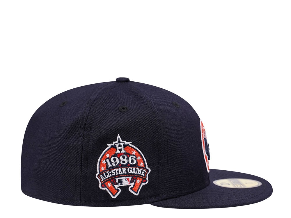 New Era Houston Astros All Star Game 1986 Navy Edition 59Fifty Fitted Hat