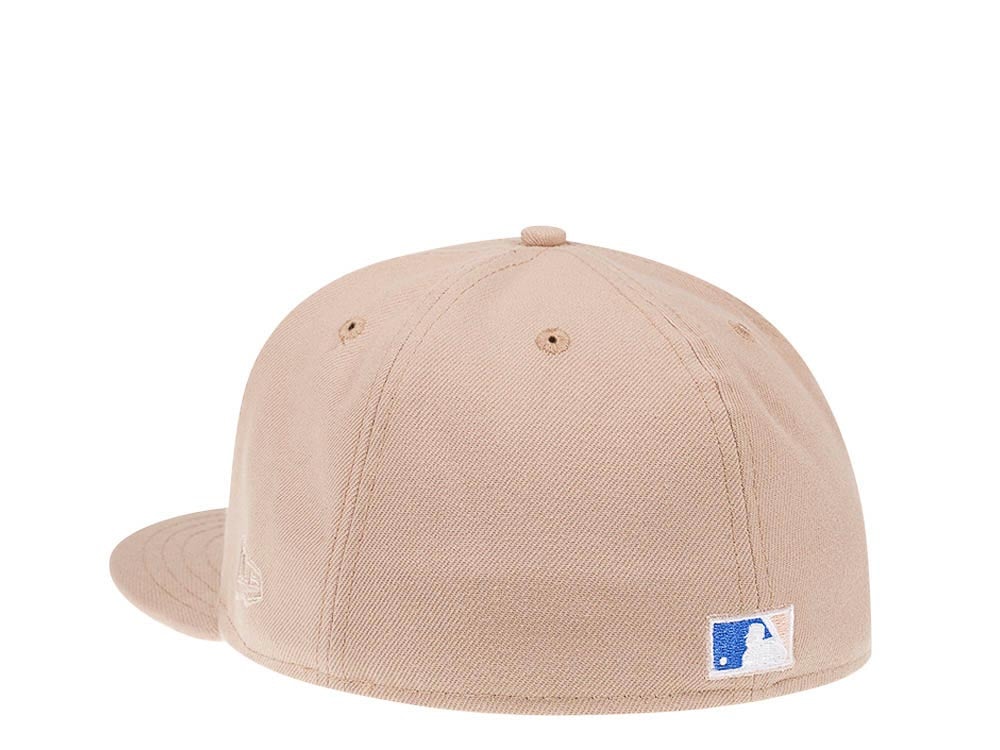 New Era Colorado Rockies 25th Anniversary Sand Peach Edition 59Fifty Fitted Hat