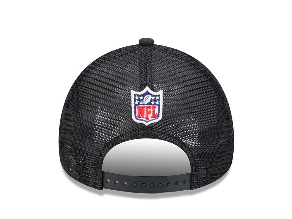 New Era San Francisco 49ers Sideline 2024 9Forty A Frame Trucker Snapback Hat