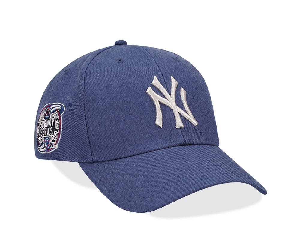 47Brand New York Yankees Subway Series 2007 Timber Blue Sure Shot MVP Snapback Hat