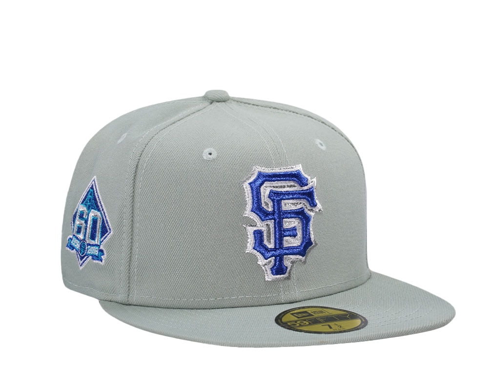 New Era San Francisco Giants 60th Anniversary Everest Green Metallic Edition 59Fifty Fitted Hat