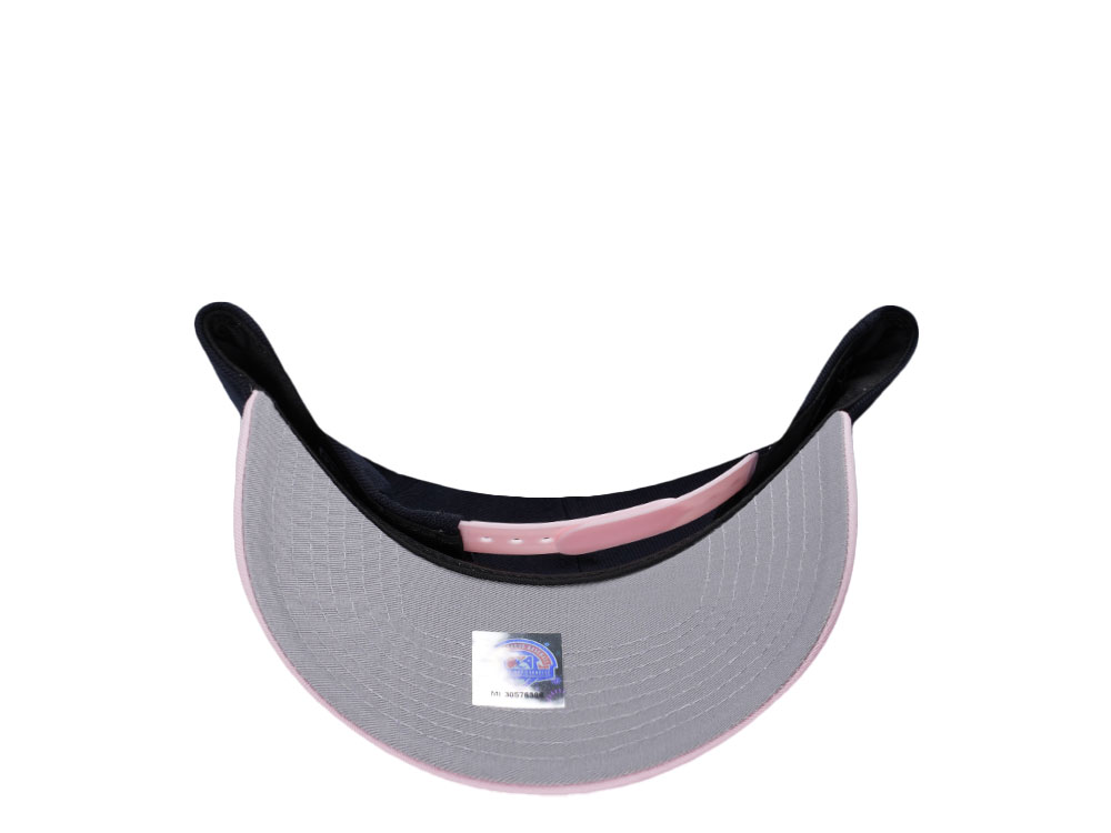 New Era Miami Beach Flamingos 1954 Navy Pink Two Tone 9Forty A Frame Snapback Hat