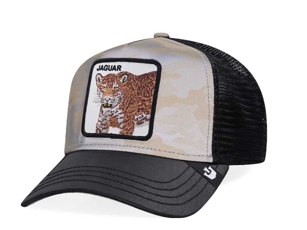 Goorin Bros Jaguar Prideboss Gray Camouflage Trucker Snapback Hat