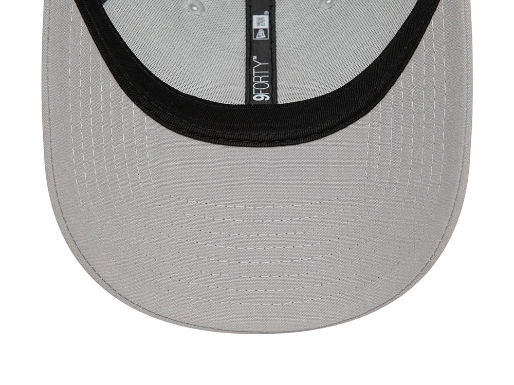 New Era AC Milan Gray Seasonal Pop 9Forty Strapback Hat