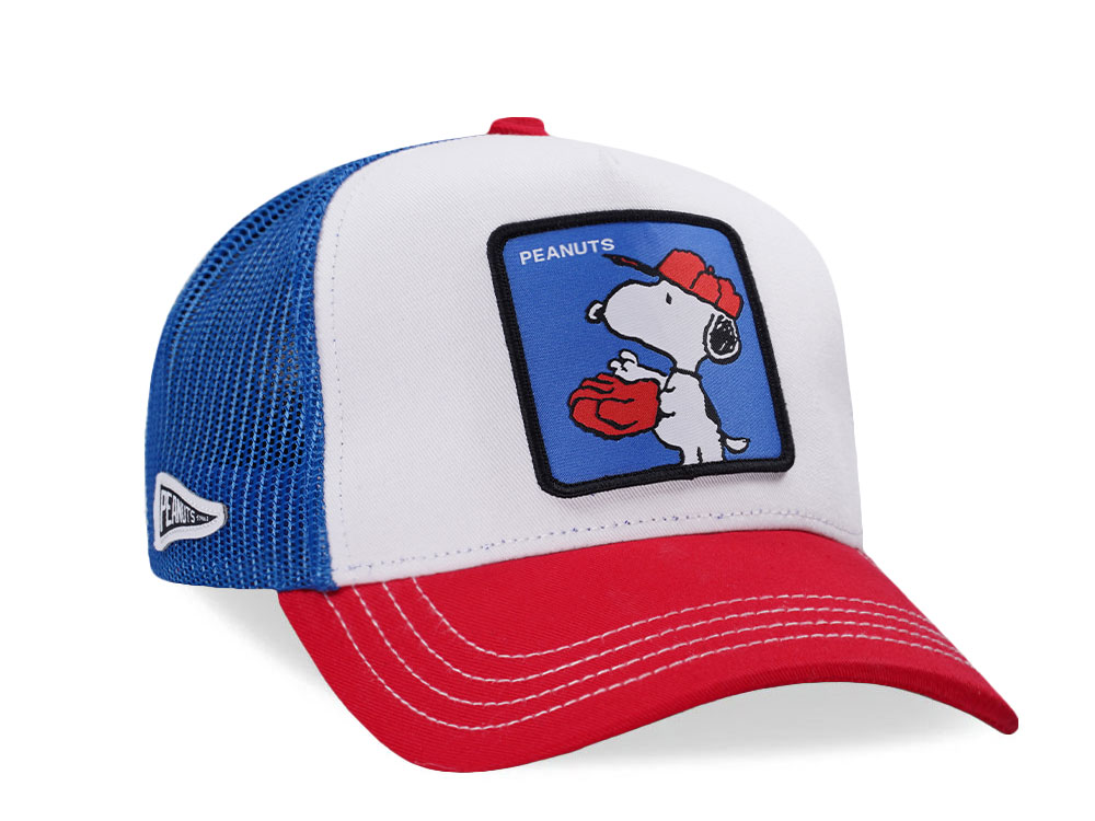 Capslab Peanuts Snoopy Trucker Snapback Hat