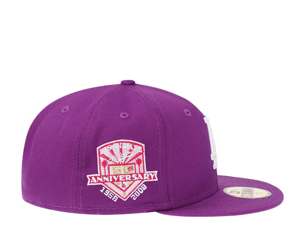 New Era Los Angeles Dodgers 50 Anniversary 1958-2008 59Fifty Fitted Hat