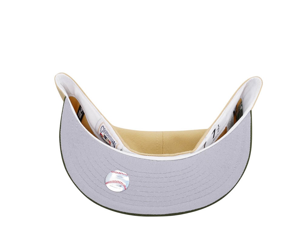 New Era Houston Astros 50th Anniversary Vegas Gold Prime Two Tone Edition 59Fifty Fitted Hat