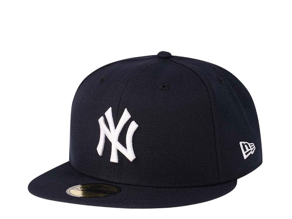 New Era New York Yankees Navy and Pink 59Fifty Fitted Hat
