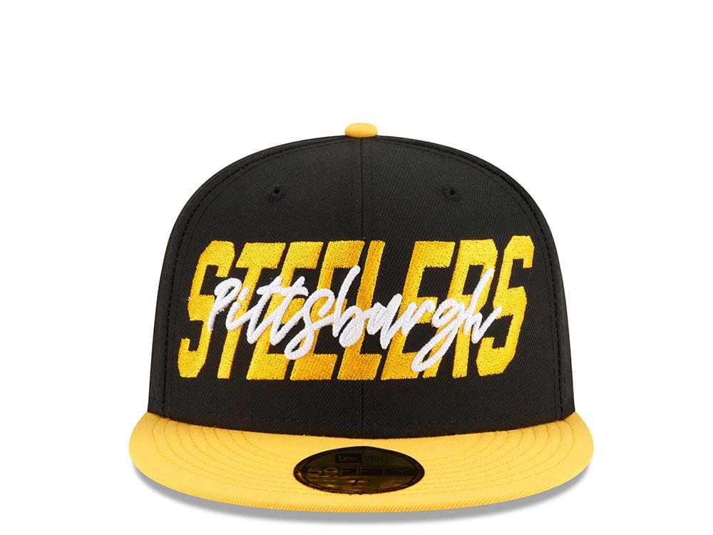 New Era Pittsburgh Steelers NFL Draft 22 59Fifty Fitted Hat
