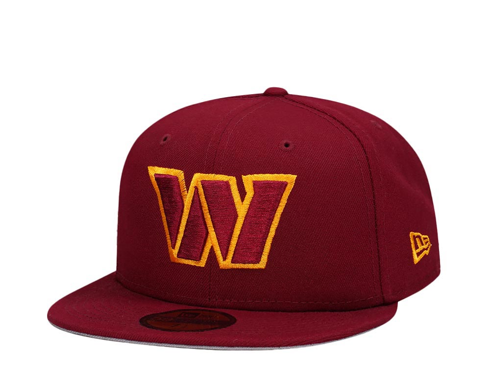 New Era Washington Football Team Maroon Classic Edition 59Fifty Fitted Hat