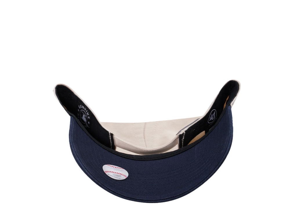 47Brand Boston Red Sox Natural Base Runner Clean up Snapback Hat