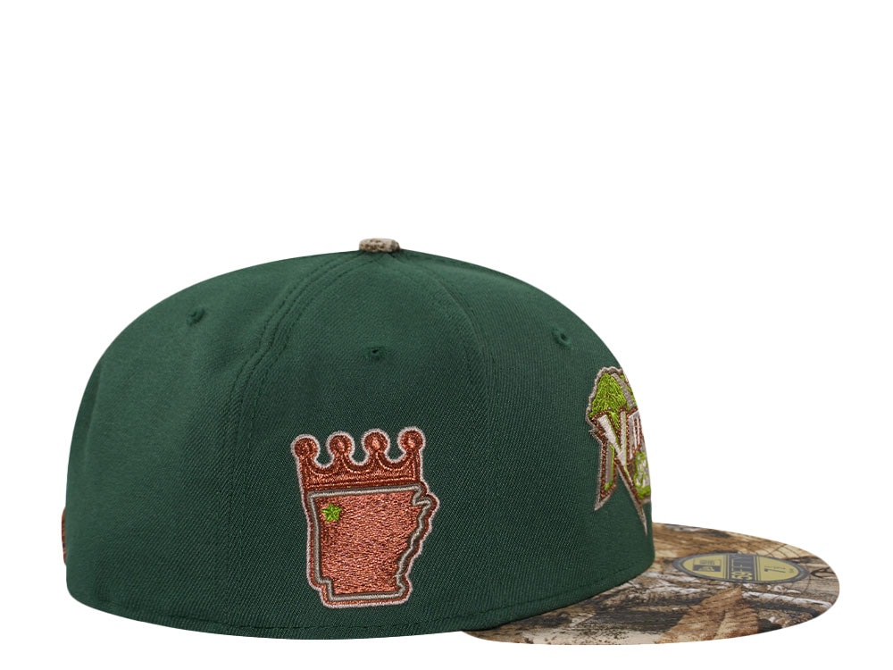 New Era Northwest Arkansas Naturals Outdoor Two Tone Edition 59Fifty Fitted Hat