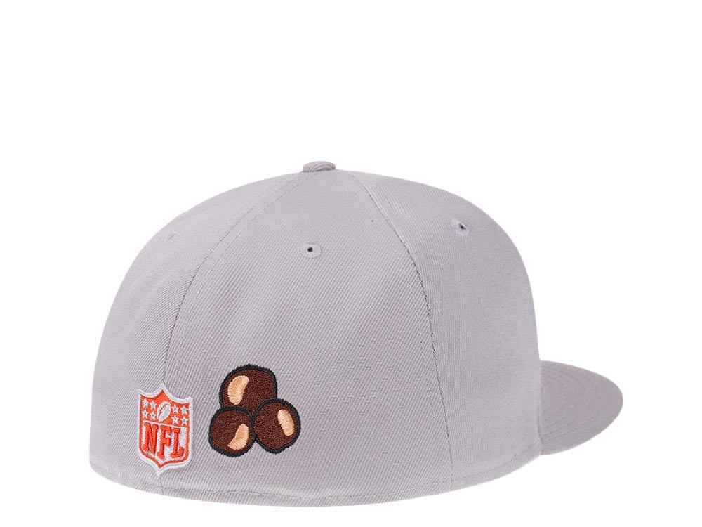 New Era Cleveland Browns City Icons Grey Edition 59Fifty Fitted Hat