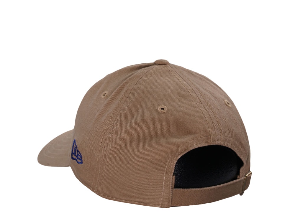 New Era Brooklyn Dodgers Khaki Casual Classic Edition Strapback Hat