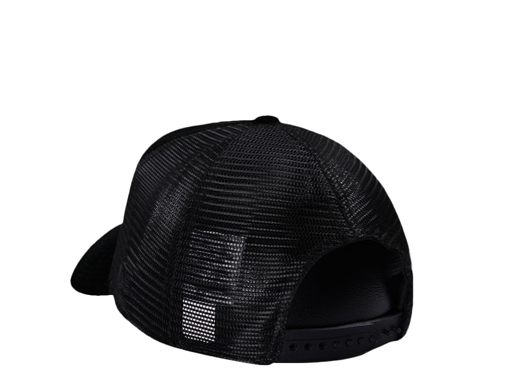 New Era Los Angeles Dodgers 40th Anniversary Black Velvet Trucker Edition 9Forty A Frame Snapback Hat