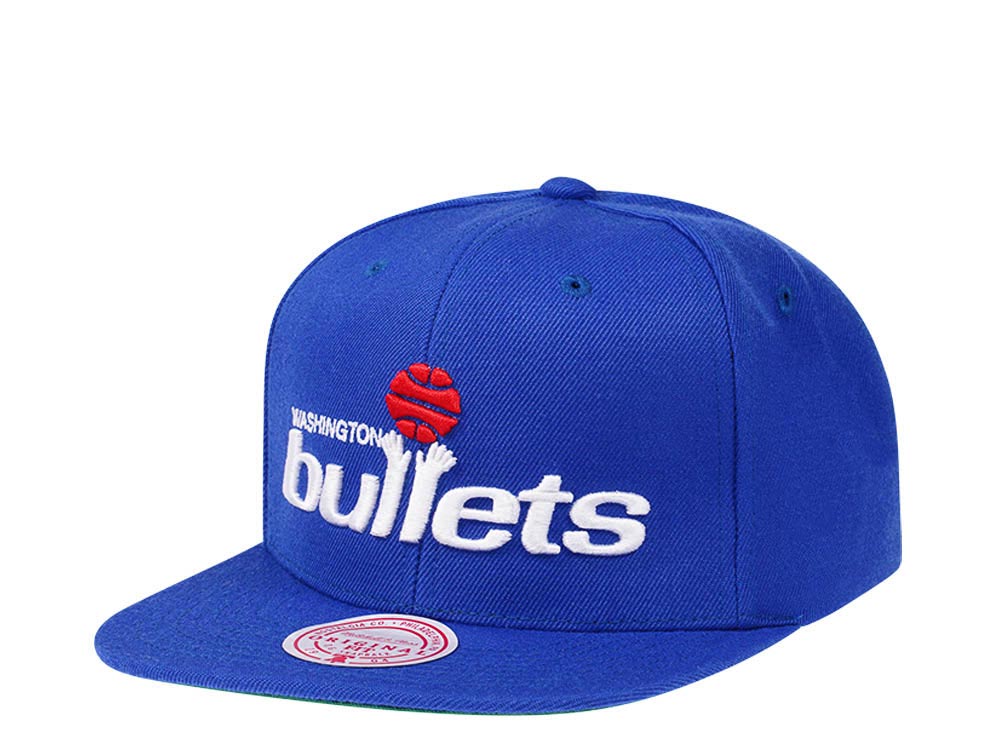 Mitchell & Ness Washington Bullets Hardwood Classics Snapback Hat