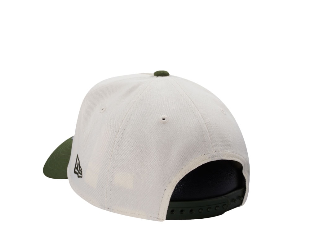 New Era New York Yankees World Series 1999 Chrome Two Tone Edition 9Forty A Frame Snapback Cap