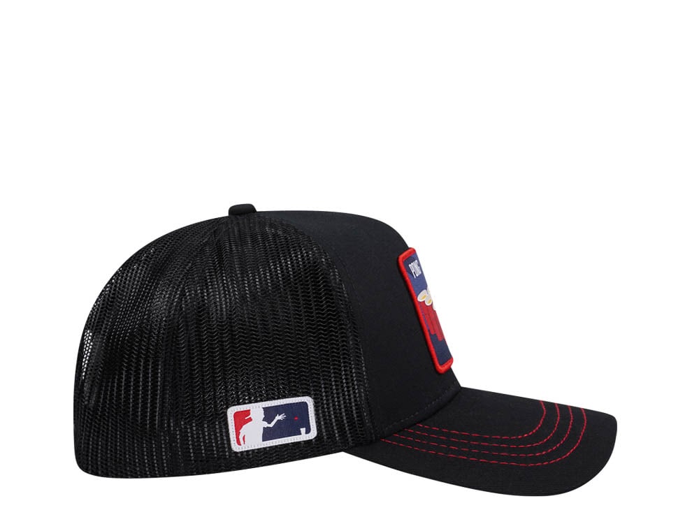 Capslab Cocktails Beerpong Black Trucker Snapback Hat