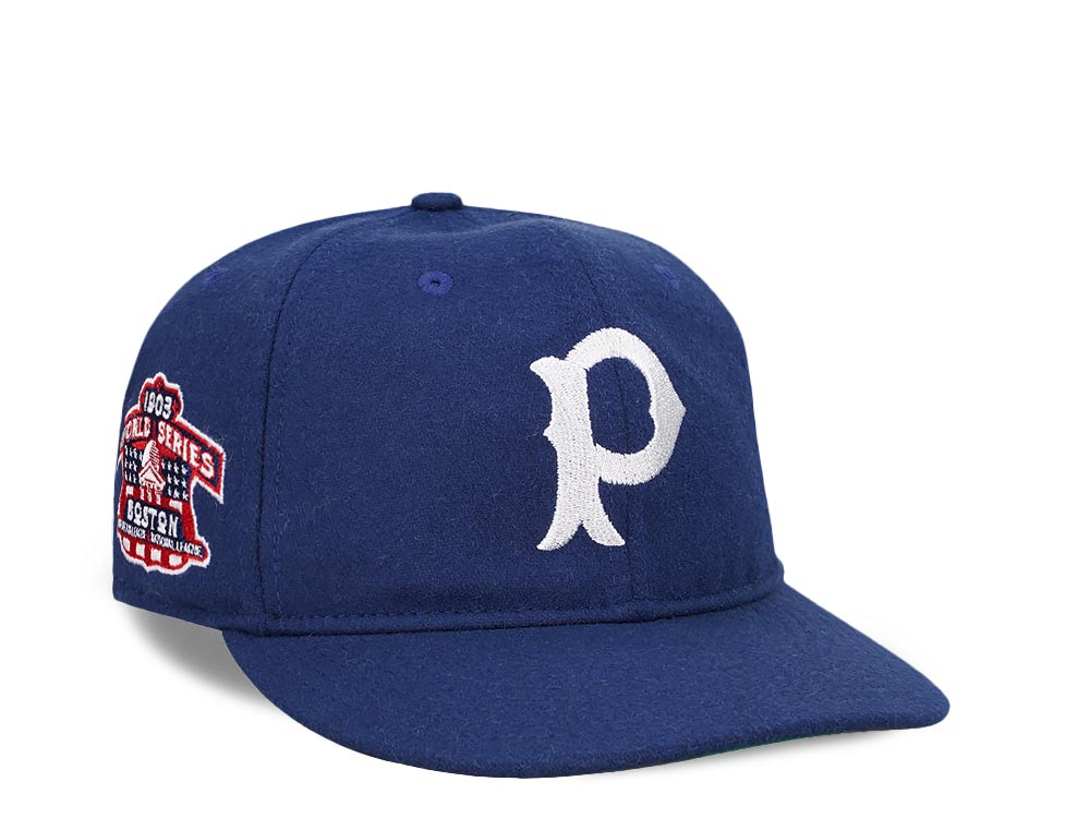 New Era Pittsburgh Pirates World Series 1903 Melton Throwback Elite Edition 59Fifty Retro Crown Hat