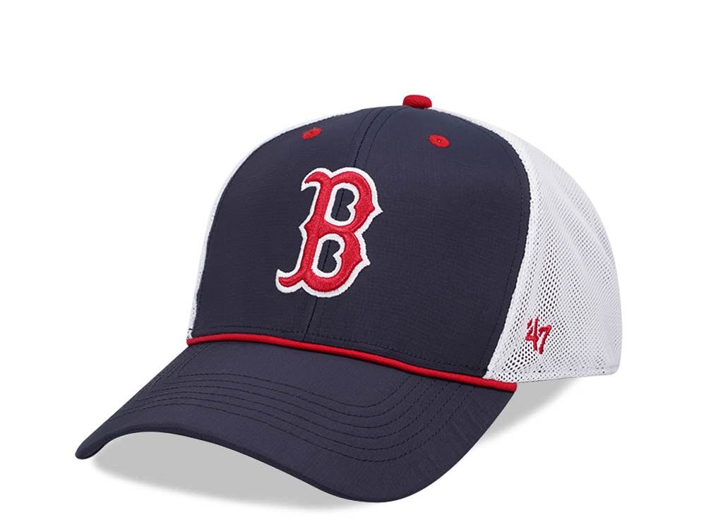 47Brand Boston Red Sox Navy Brrr MVP Snapback Hat