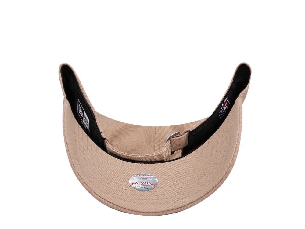 New Era New York Mets Camel Pink Womens 9Twenty Strapback Hat