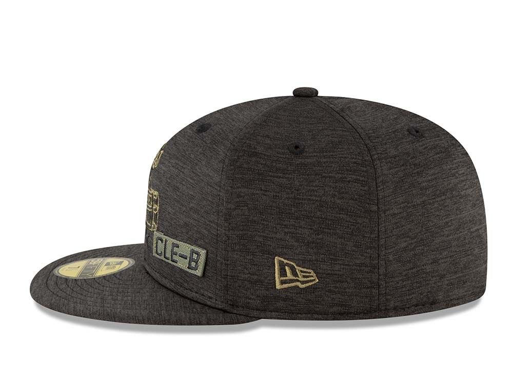 New Era Cleveland Browns Salute to Service 2020 Fitted 59Fifty Hat