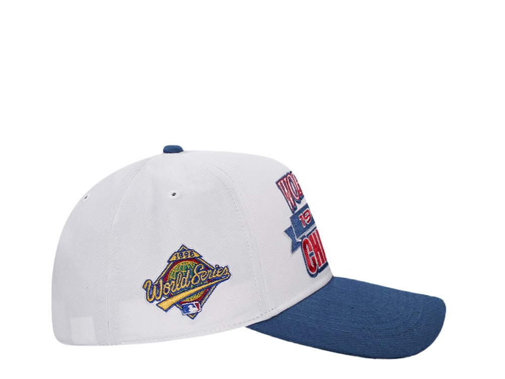 47Brand New York Yankees World Series 1996 White Arch Champions Hitch Snapback Hat