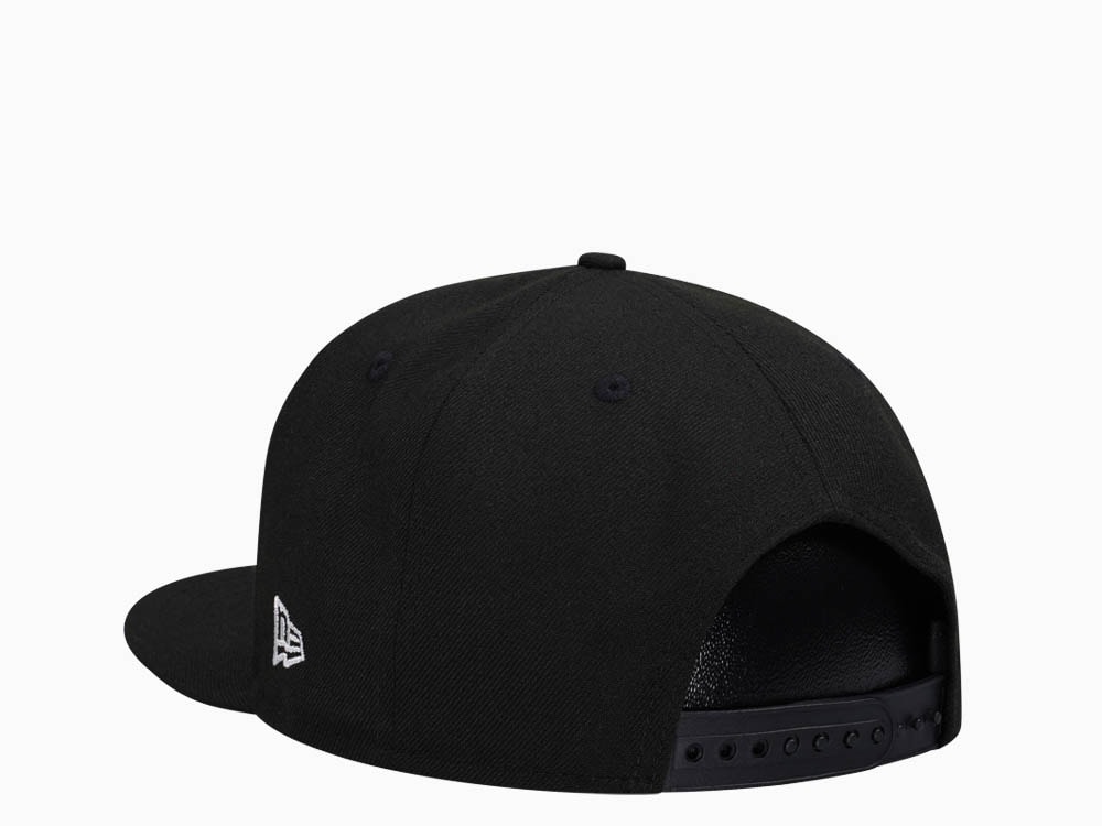New Era Seattle Seahawks Black Blue Detail Edition 9Fifty Snapback Hat