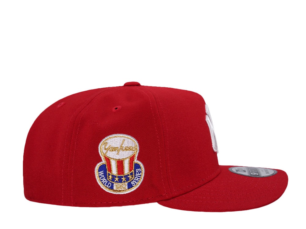 New Era New York Yankees World Series 1952 Red Prime Edition 9Fifty A Frame Snapback Cap
