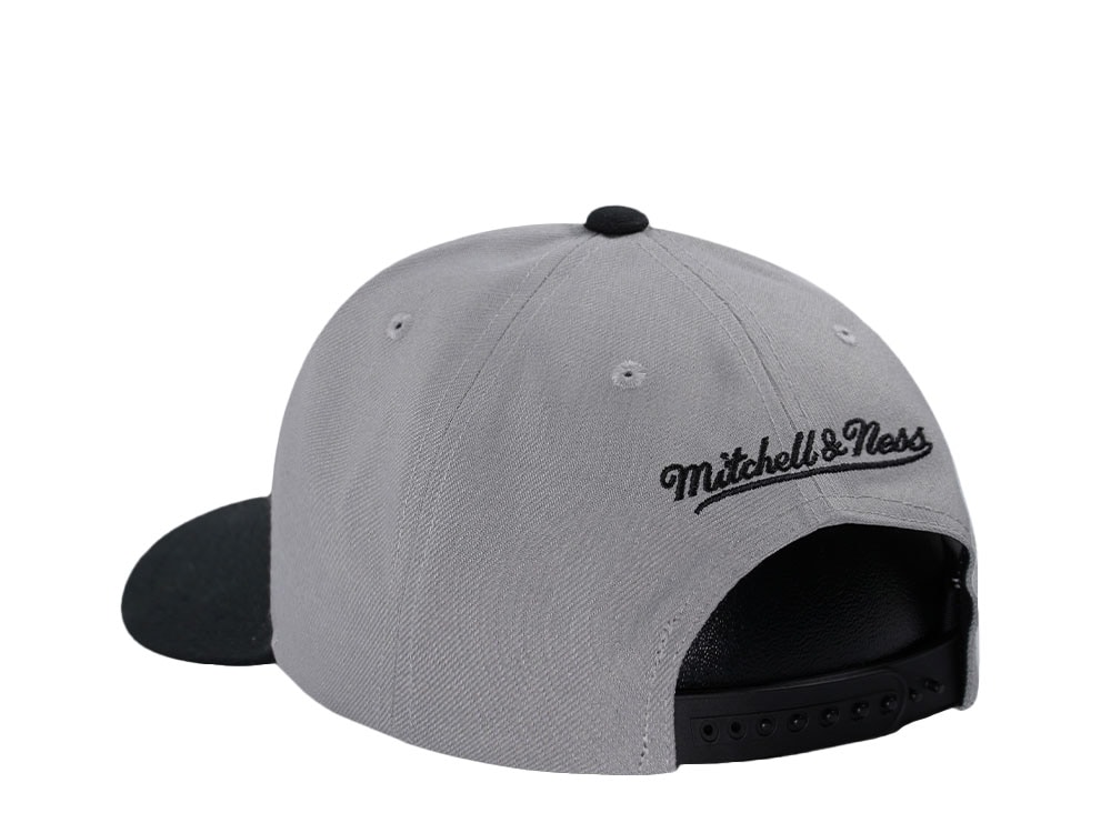 Mitchell & Ness Los Angeles Kings Pro Crown Fit Vintage Gray Snapback Hat