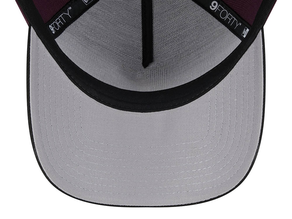 New Era Philadelphia Eagles Super Bowl LII Two Tone Plum 9Forty A Frame Snapback Hat