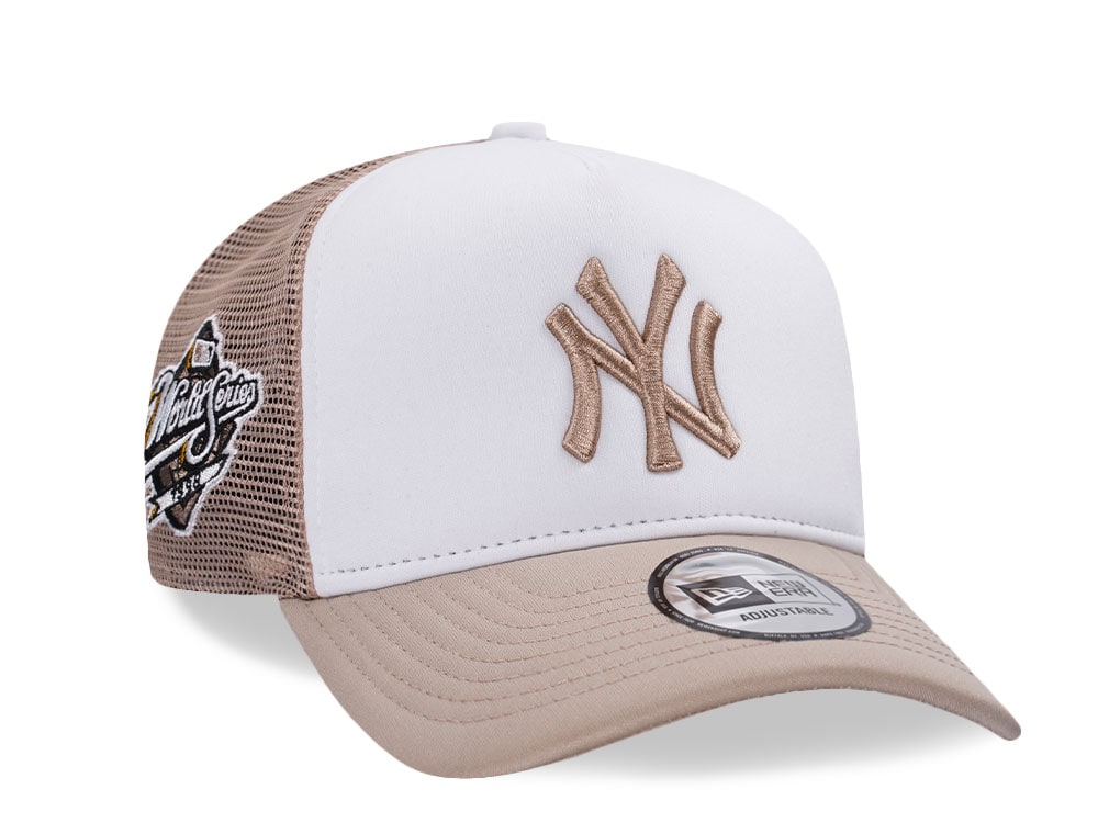New Era New York Yankees World Series 1998 Foam Trucker A Frame Snapback Hat
