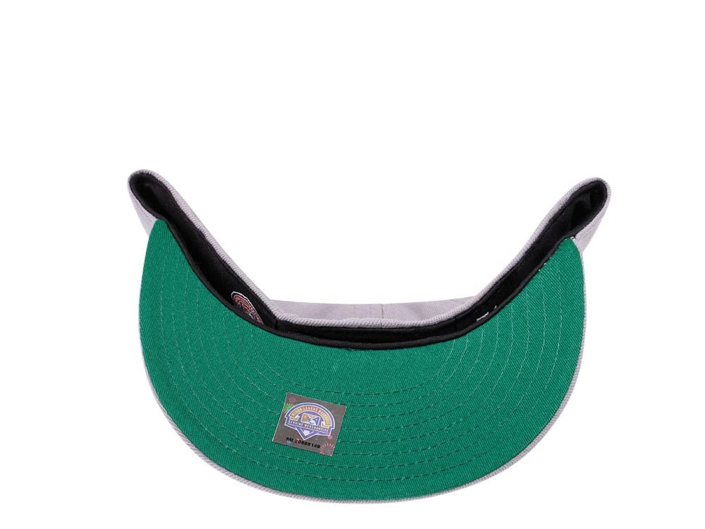 New Era Round Rock Express Gray Throwback Edition 59Fifty Fitted Hat