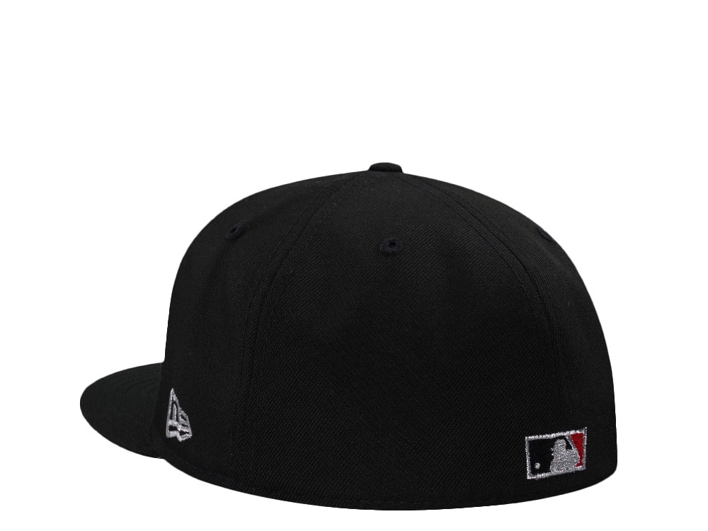 New Era Los Angeles Dodgers 40th Anniversary Script Black Prime Edition 59Fifty Fitted Cap