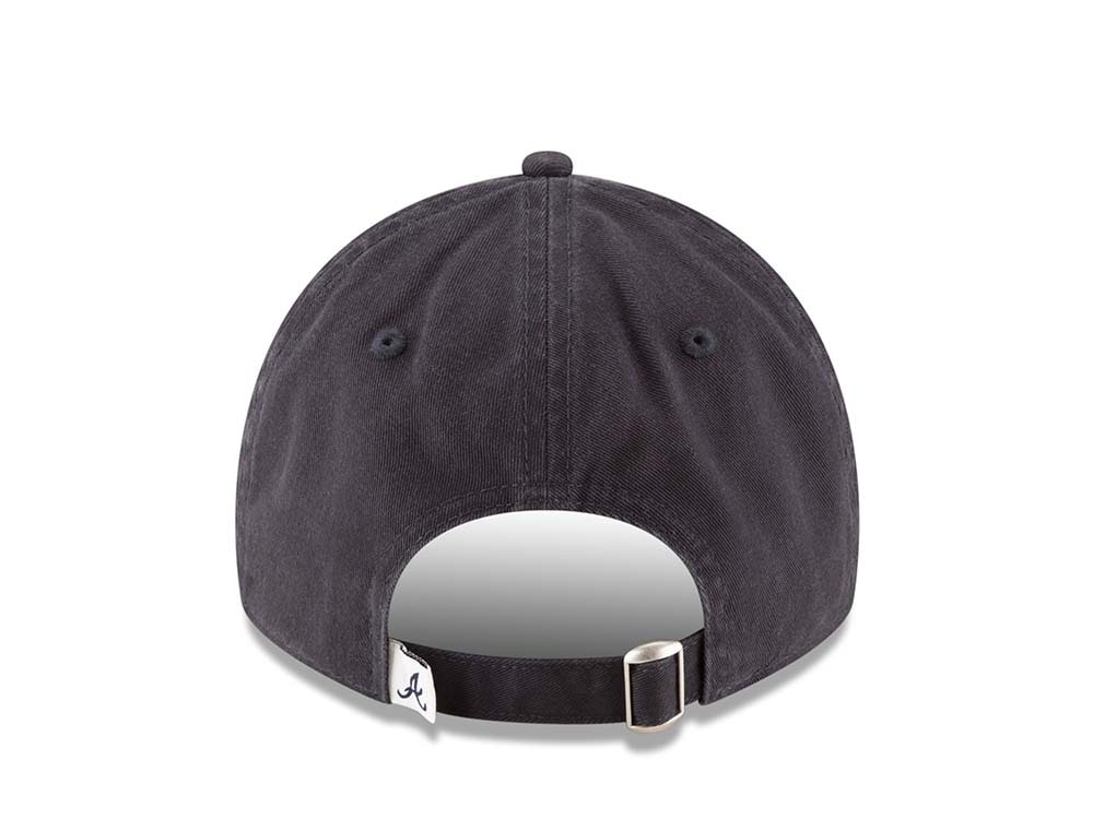 New Era Atlanta Braves Navy Core Classic 9Twenty Strapback Hat