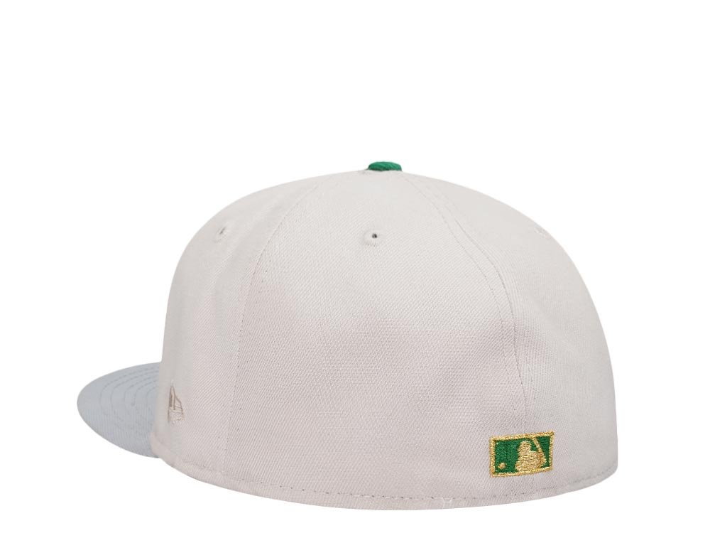 New Era Oakland Athletics 30th Anniversary Sneaky Gold Two Tone Edition 59Fifty Fitted Hat