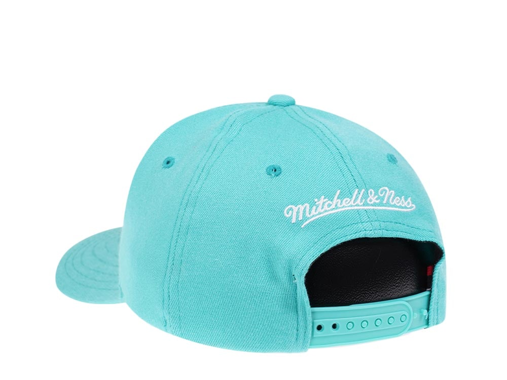 Mitchell & Ness Memphis Grizzlies Team Ground Red Line Solid Flex Snapback Hat
