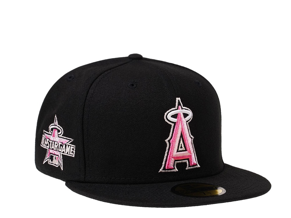 New Era Anaheim Angels All Star Game 2010 Black and Pink Edition 59Fifty Fitted Hat