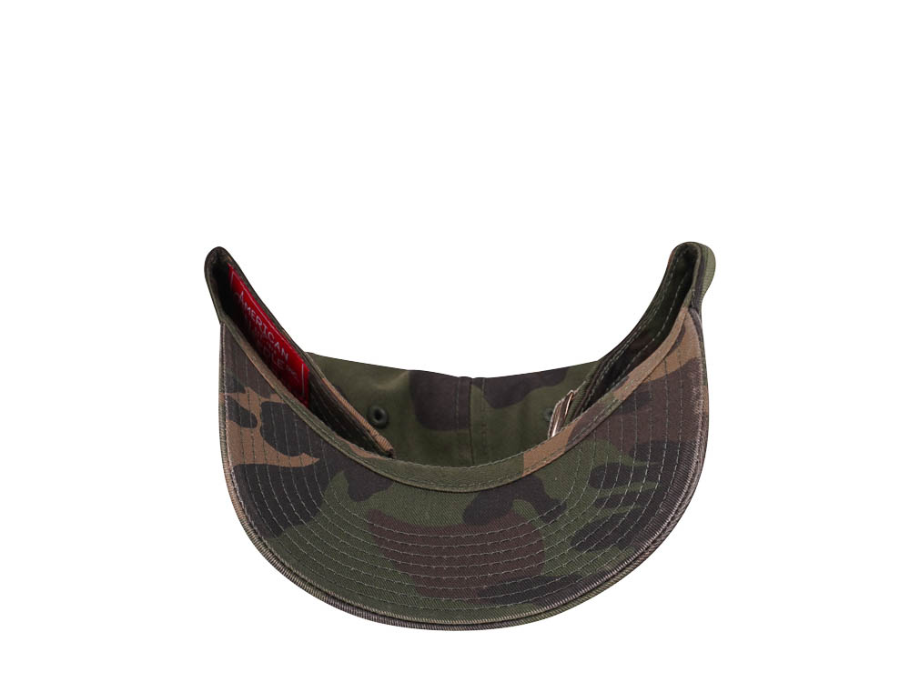 American Needle California Republic Camouflage Vintage Casual Strapback Hat