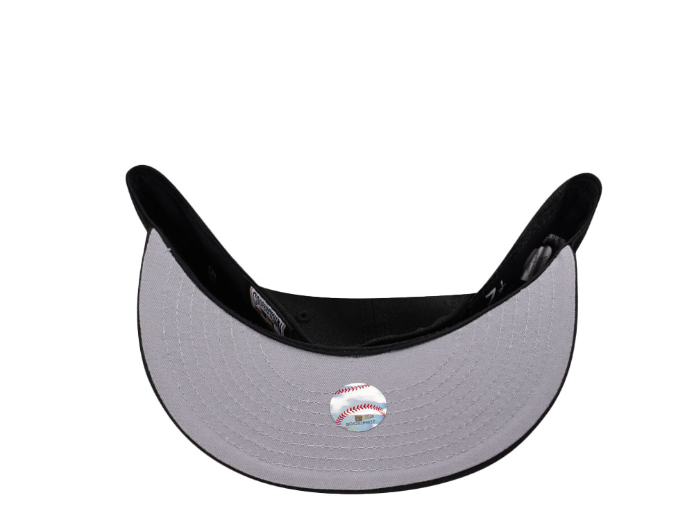 New Era Washington Nationals Battle of the Beltway Black and White Prime Edition 59Fifty Fitted Hat