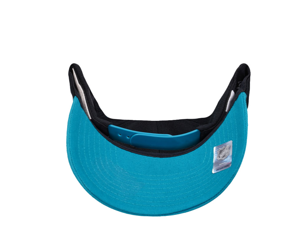Mitchell & Ness San Jose Sharks Team Two Tone Update Snapback Hat