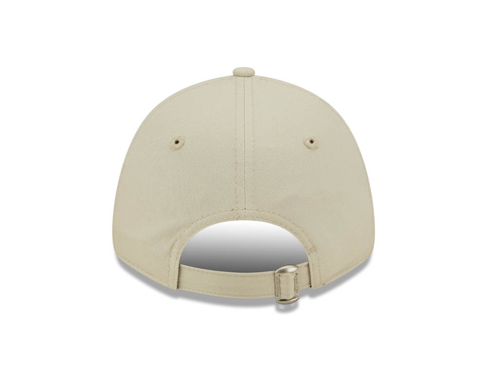 New Era New York Yankees Womens League Essential Beige 9Forty Strapback Hat