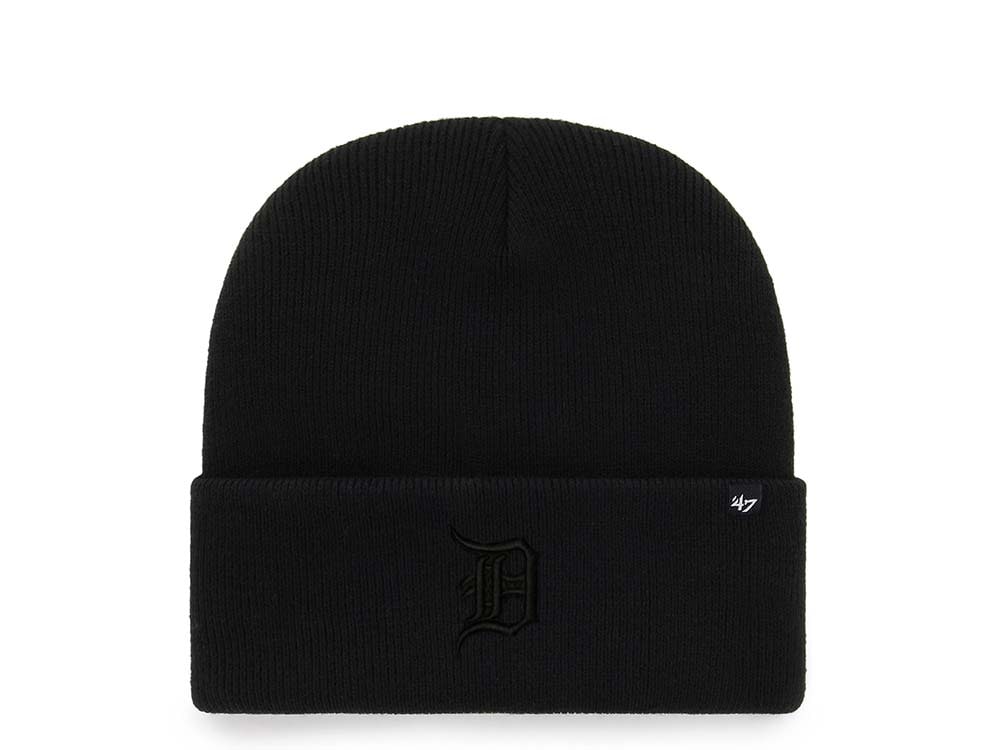 47 Brand Detroit Tigers All Black Edition Cuff Mutsen