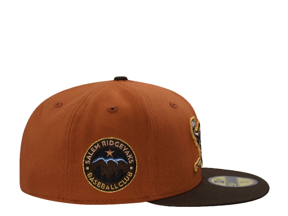 New Era Salem Ridge Yaks Earthy Walnut Two Tone Edition 59Fifty Fitted Cap