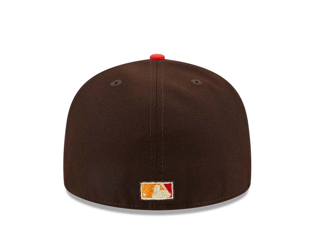 New Era Houston Astros The Elements Brown Two Tone Edition 59Fifty Fitted Hat