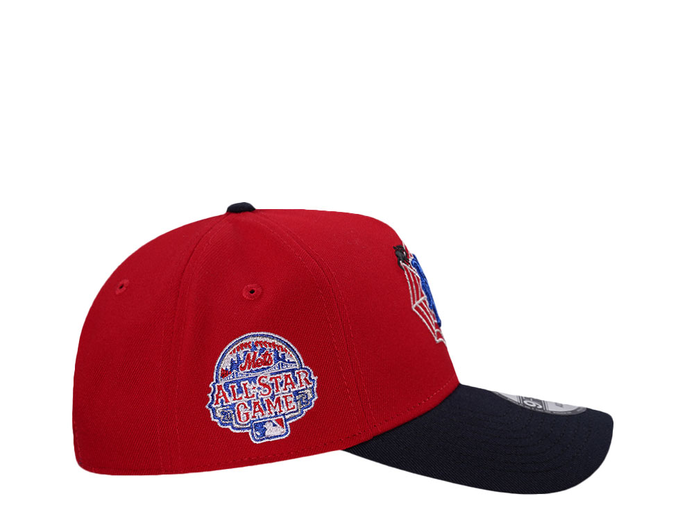 New Era New York Mets All Star Game 2013 Scarlet Red Two Tone Edition 9Forty A Frame Snapback Cap